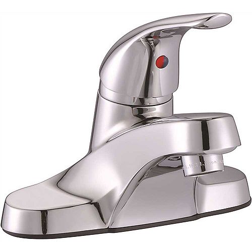 Bayview Single-Handle Centerset Lavatory Faucet Without Pop-Up, Chrome