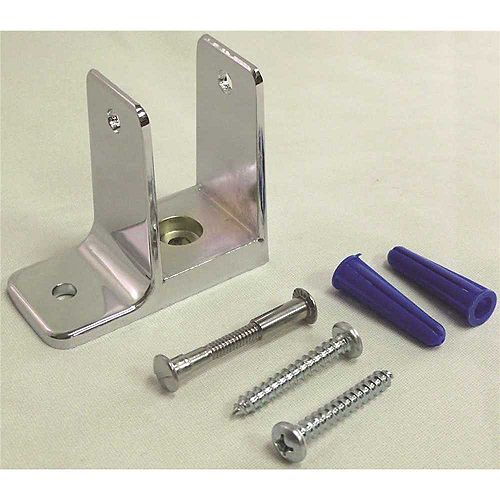 Wall Bracket One Ear For 1-1/4 inch Panel With Screws