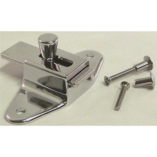 Slide Latch For Laminate Door With Screws, 3-1/2 inch Center