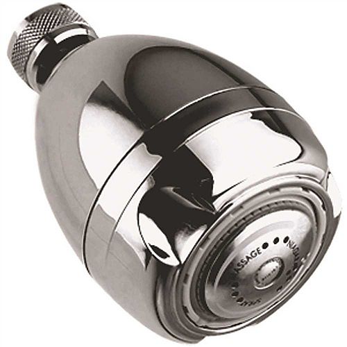 3-Spray 2.6875 In. 1.5 Gpm Fixed Showerhead In Chrome