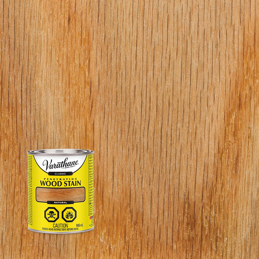 Varathane Classic OilBased Wood Stain in Natural, 946 mL