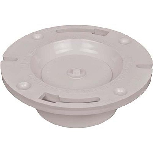 IPS Corporation DWV Pvc Schedule 40 Closet Flange 4 inch X 3 inch