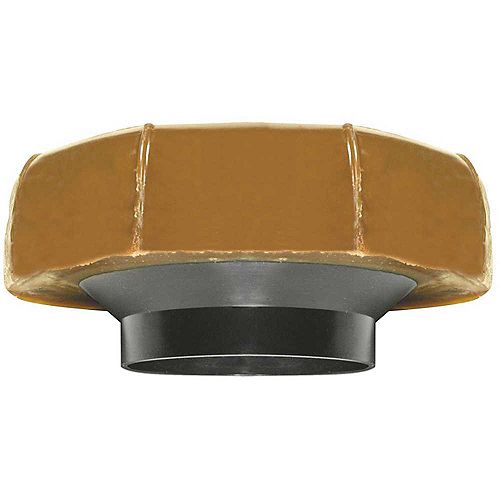 Fluidmaster No. 10 Extra Thick Toilet Bowl Wax Ring Gasket With Plastic Flange Sleeve