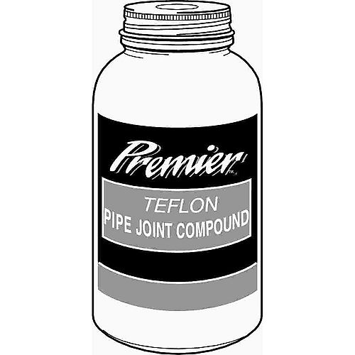 Premium-Grade Teflon All-Purpose Pipe Joint Compound, 4 Oz. Bottle