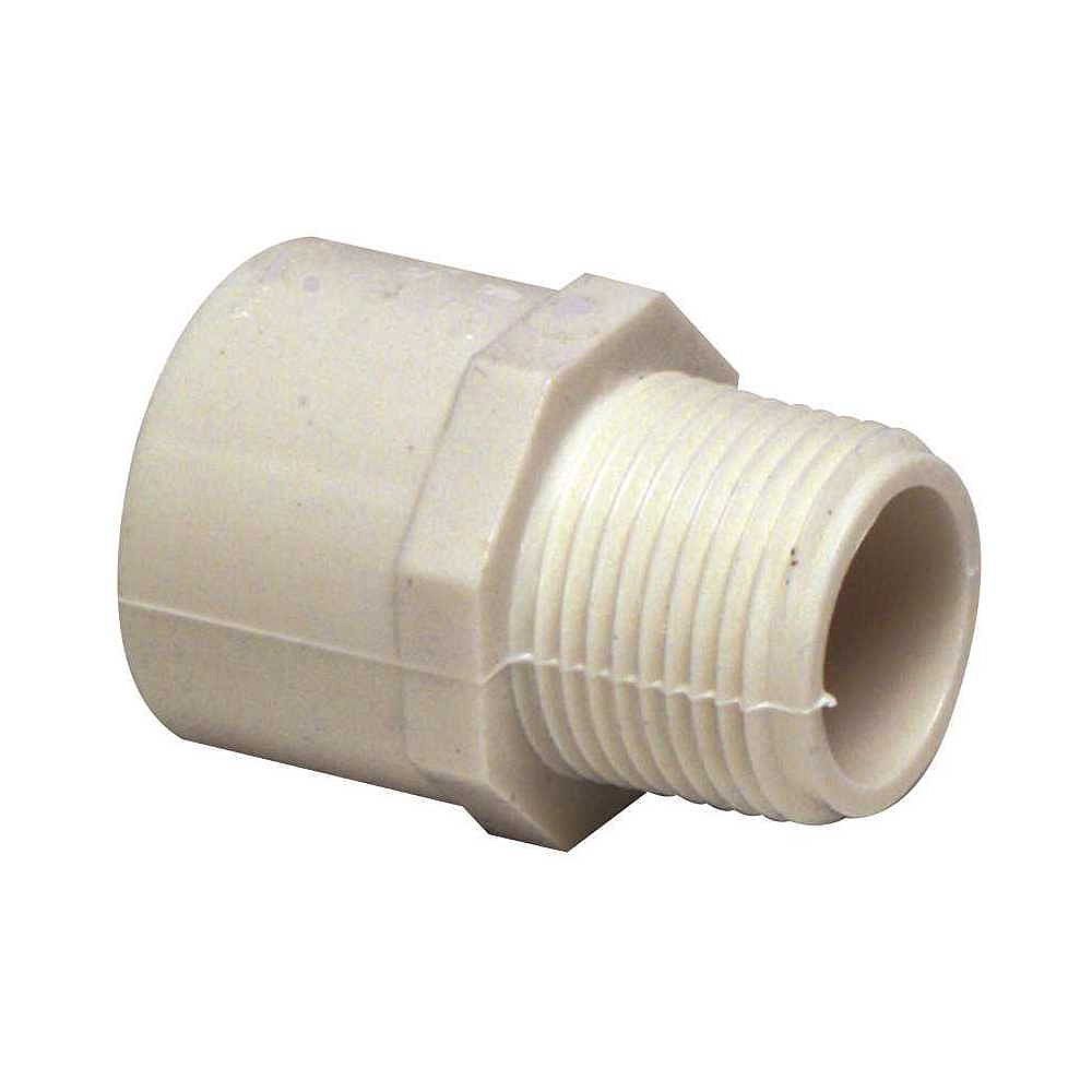 Proplus PVC SCHEDULE 40 MALE ADAPTER, 1-1/2 IN. | The Home Depot Canada