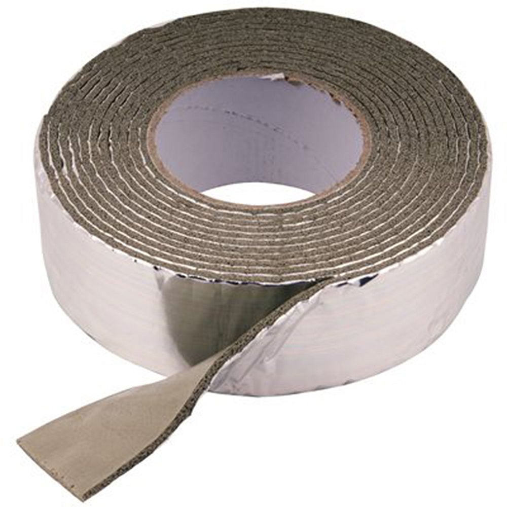 DELANY Foam And Foil Pipe Wrap 2 inch X 1/8 inch X 15 ft. The Home Depot Canada