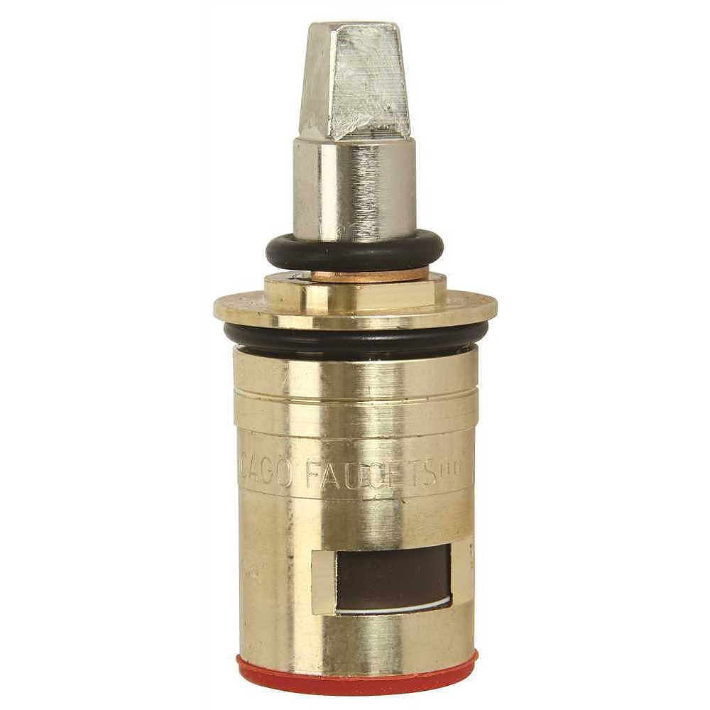 Chicago Faucets Ceramic Short Quarter Turn Operating Cartridge, Left