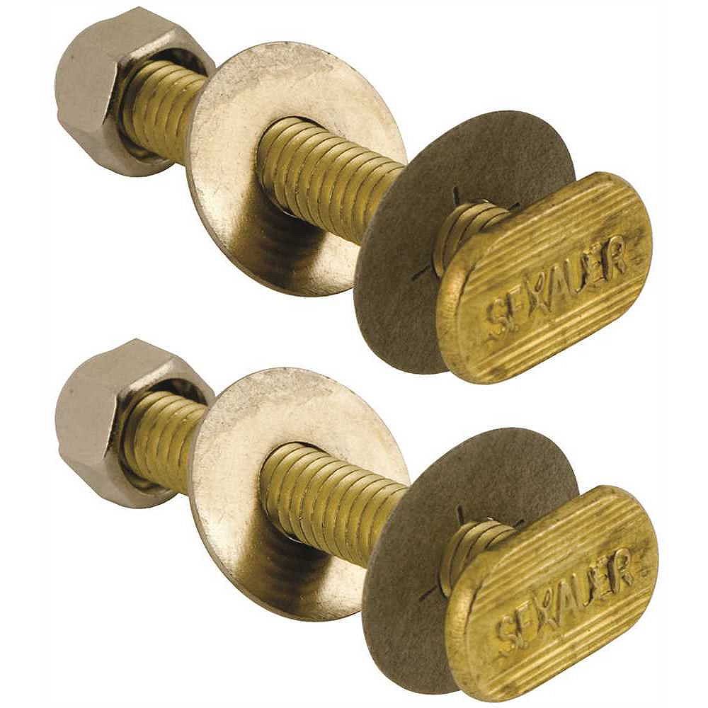 Proplus Closet Bolts With Washers 21/4 inch X 1/4 inch Pair The Home