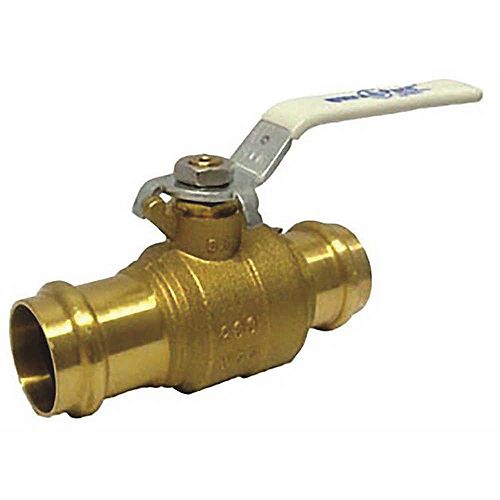 National Brand Alternative 3/4 in. Lead Free Hammond Valve Press Ball Valve