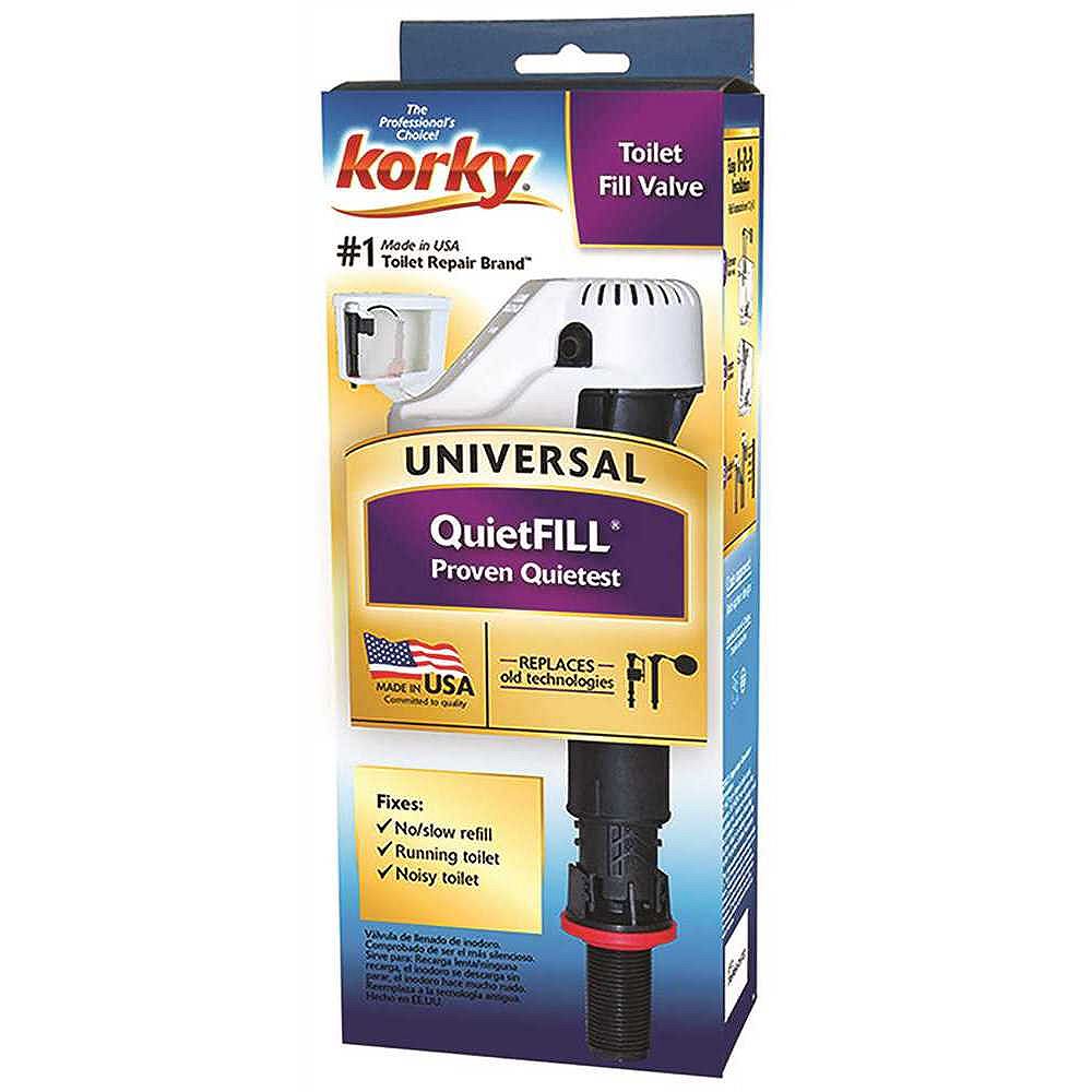 Korky Quietfill Toilet Fill Valve The Home Depot Canada