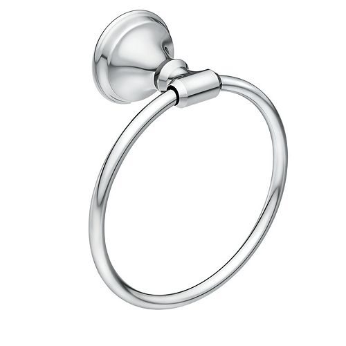 MOEN Genta Towel Ring in Chrome The Home Depot Canada
