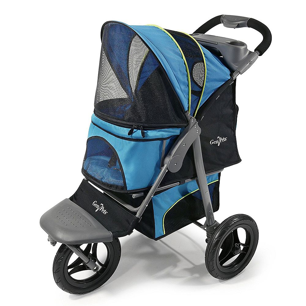 Gen7 Pets Poussette pour animal domestique G7 Jogger bleu Home Depot Canada