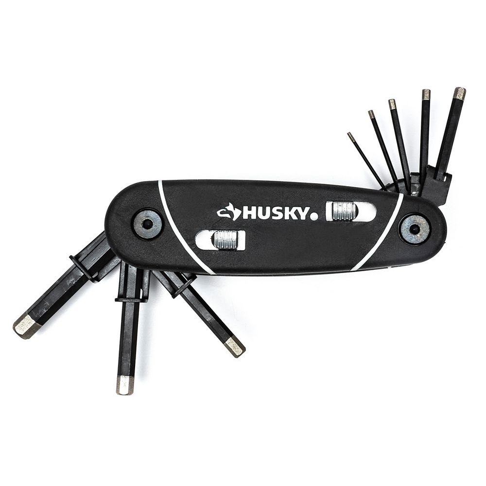 Husky Folding Locking Diamond Hex Key Set MM (8Piece) The Home Depot