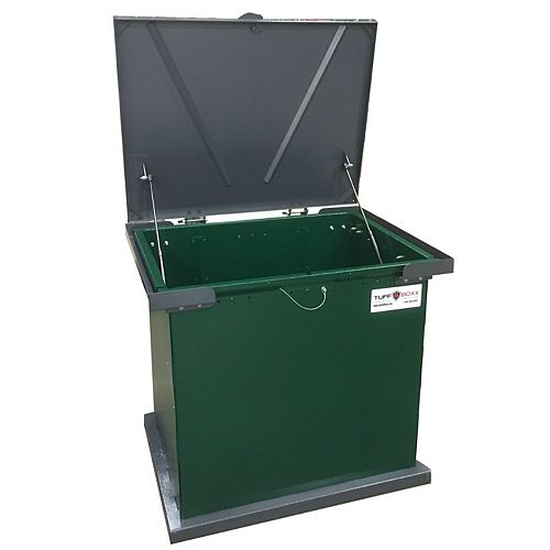 Park Trash Cans & Lids Park Furnishings The Home Depot Canada