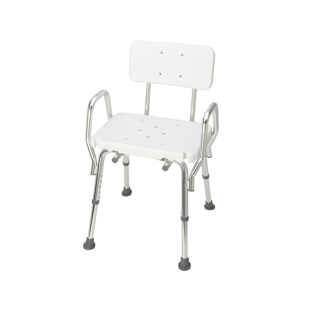 DMI Heavy Duty Bath and Shower Chair with Backrest The Home Depot Canada