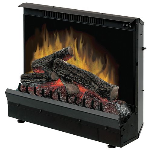 Real Flame Crawford 47inch SlimLine Electric Fireplace in Chestnut