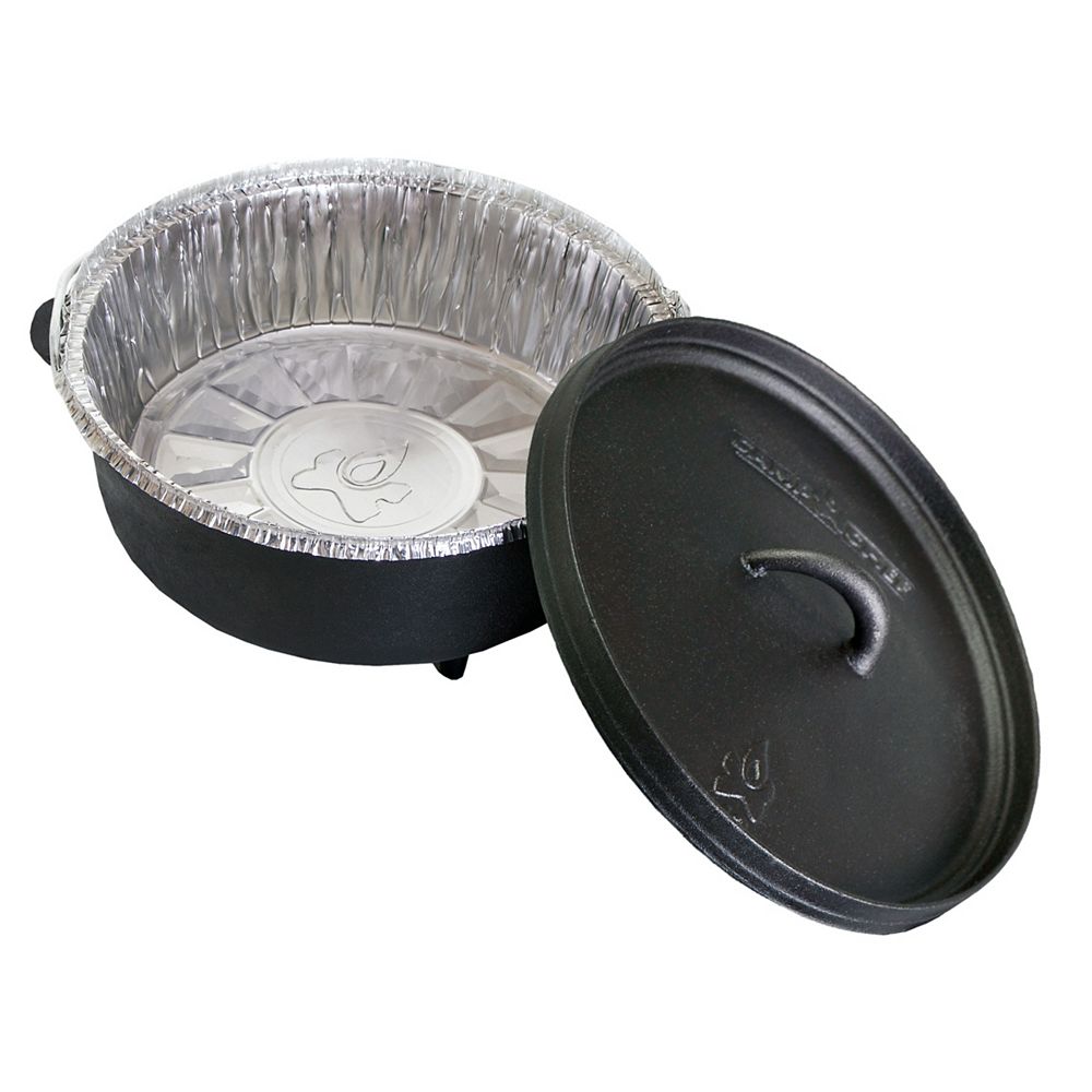 Camp Chef 10inch Disposable Dutch Oven Liner (3Pack) The Home Depot