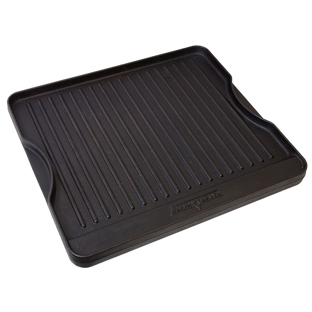 Camp Chef 24inch x 16inch Cast Iron Reversible Griddle The Home Depot Canada