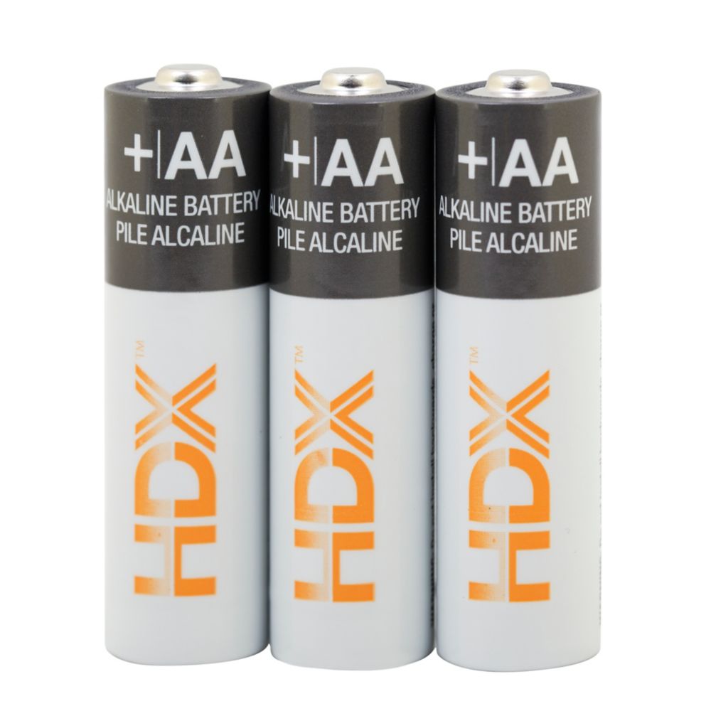 HDX Alkaline Battery Combo Pack 24AA 24AAA 29V The Home Depot Canada