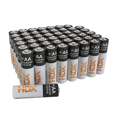 AA Alkaline Battery (48-Pack)