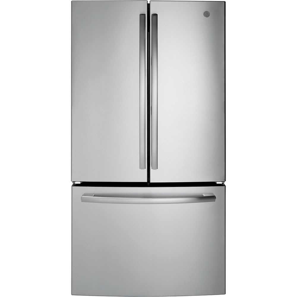 GE 36inch W 27 cu. ft. FrenchDoor Refrigerator in Stainless Steel The Home Depot Canada