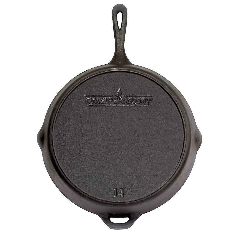 Camp Chef 14 inch Cast Iron Skillet | The Home Depot Canada