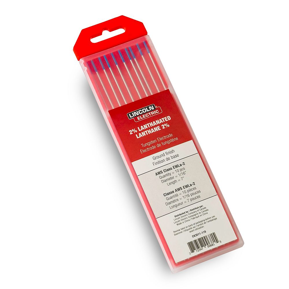 Lincoln Electric 2 1/16 inch Lanthanated Tungsten The Home Depot Canada