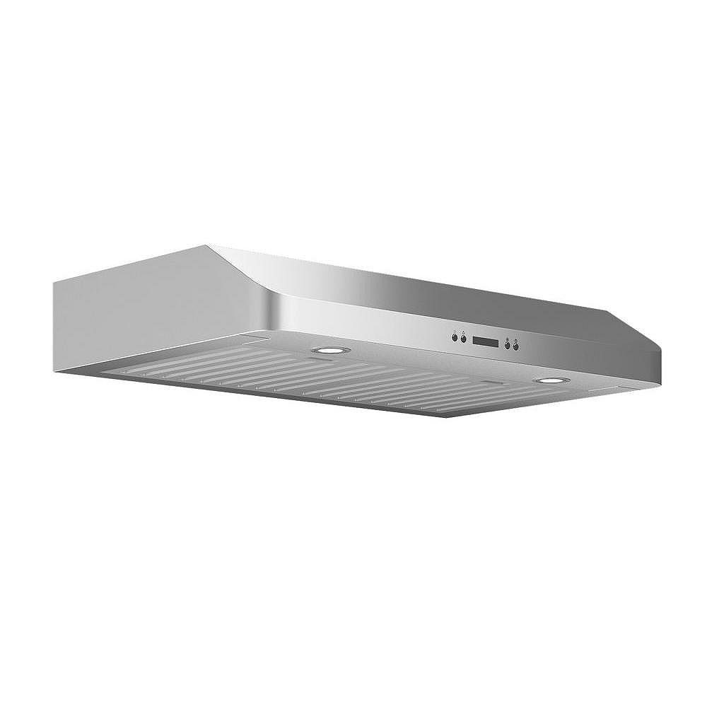 Ancona Slim Chef 30inch Range Hood in Stainless Steel The Home Depot Canada