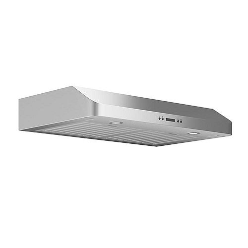 Ancona Slim Chef 30-inch Under-Cabinet Range Hood in Stainless Steel