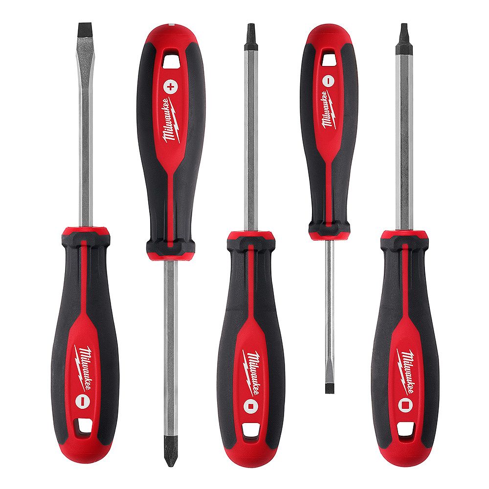 Milwaukee Tool Screwdriver Set (5Piece) The Home Depot Canada