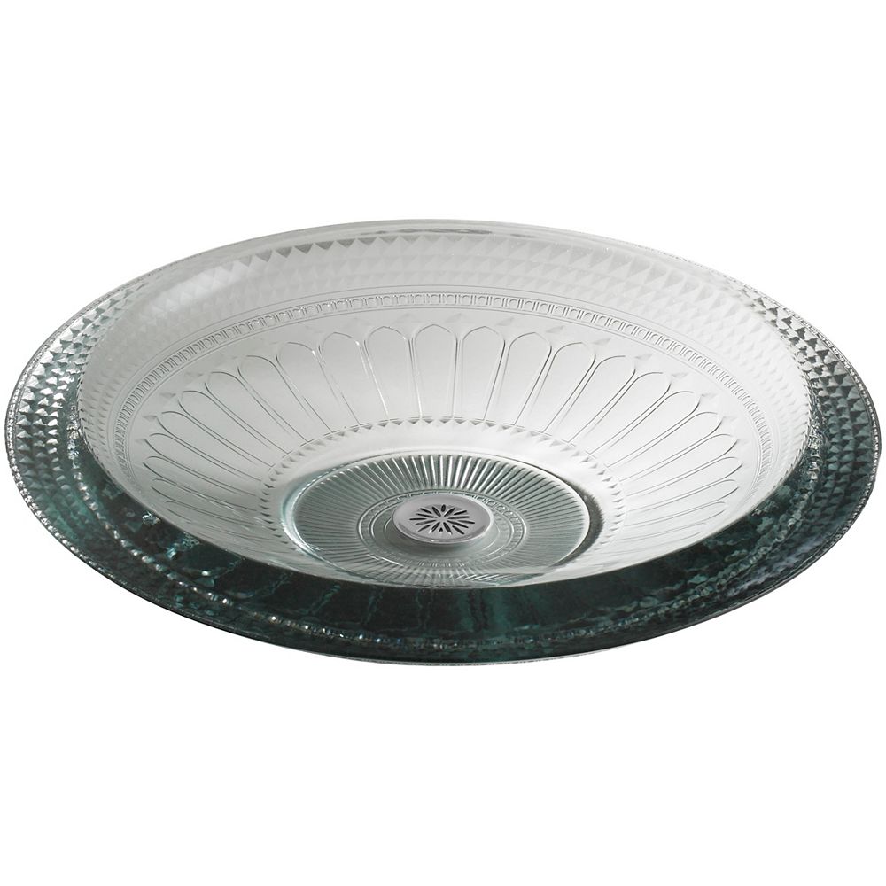 KOHLER Pallene(R) vessel glass bathroom sink The Home Depot Canada