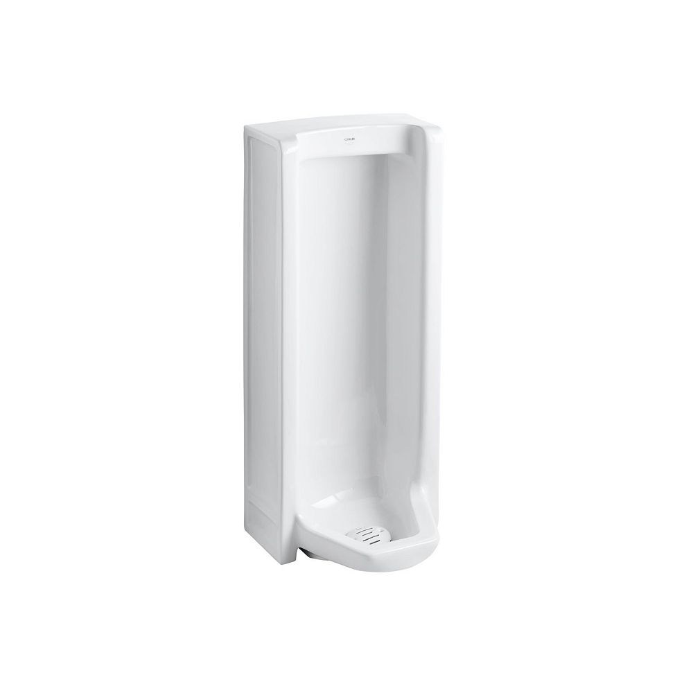 KOHLER Branham Washout FloorMount 1 Gpf Urinal With Rear Spud In White