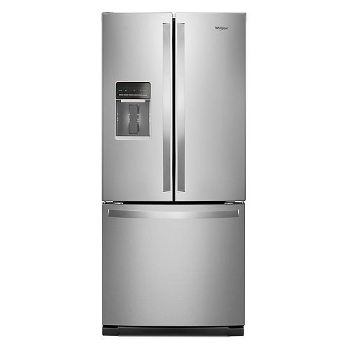 30-inch W 20 cu.ft  French Door Refrigerator in Fingerprint Resistant Stainless Steel