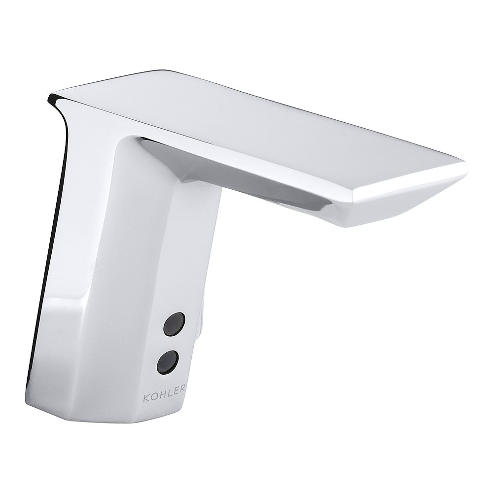KOHLER Geometric singlehole Touchless(TM) hybrid energy cellpowered