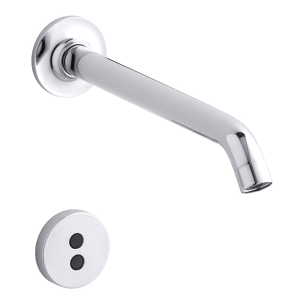 KOHLER Purist(R) wallmount commercial bathroom sink faucet trim with 8