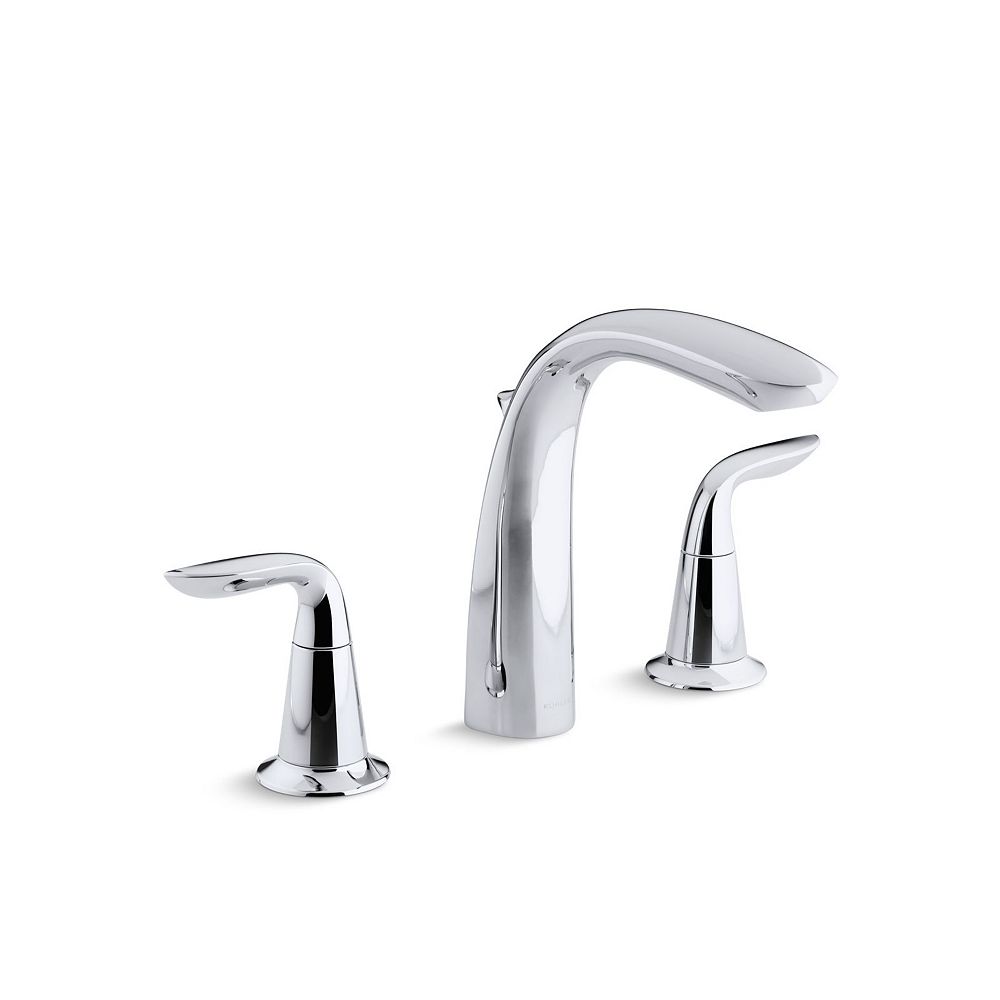 KOHLER Refinia(R) bath faucet trim with higharch diverter spout and