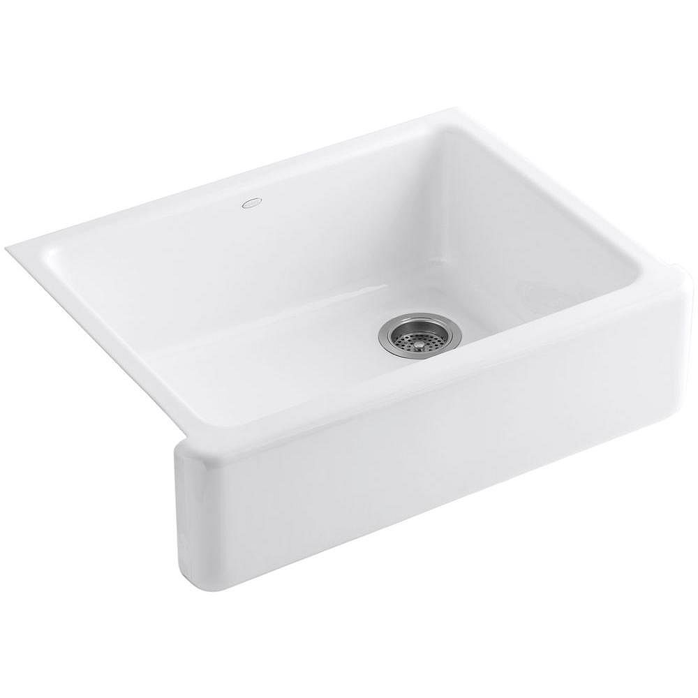 KOHLER Whitehaven Farmhouse Undermount Apron Front Cast Iron 30inch