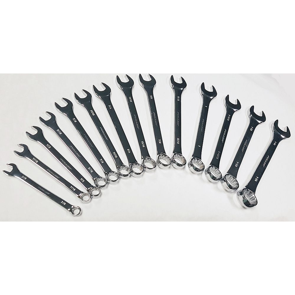 Fuller Pro Series SAE Combination Wrench Set 3/8inch to 11/4inch