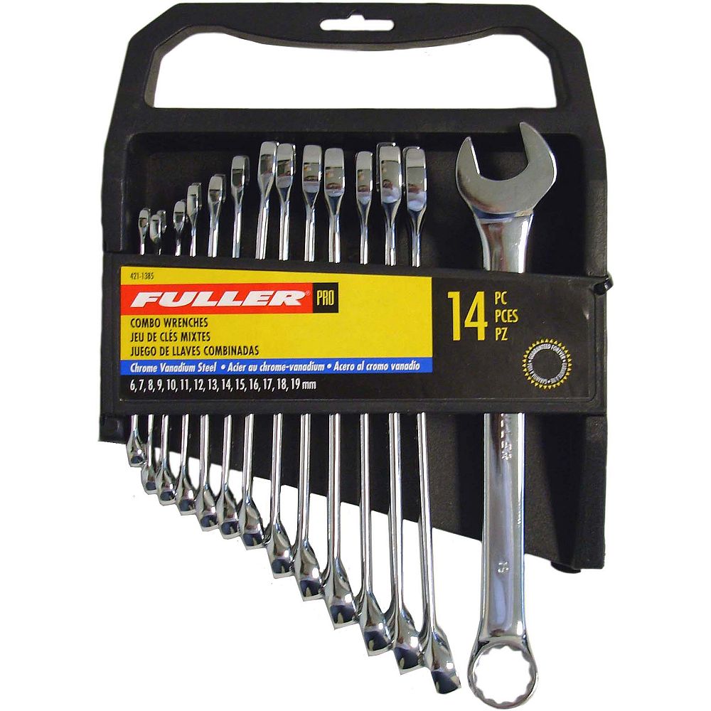 Fuller Pro Series Metric Combination Wrench Set (14Piece) The Home