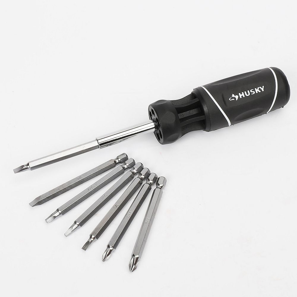 Husky 7in1 QuickChange Screwdriver The Home Depot Canada