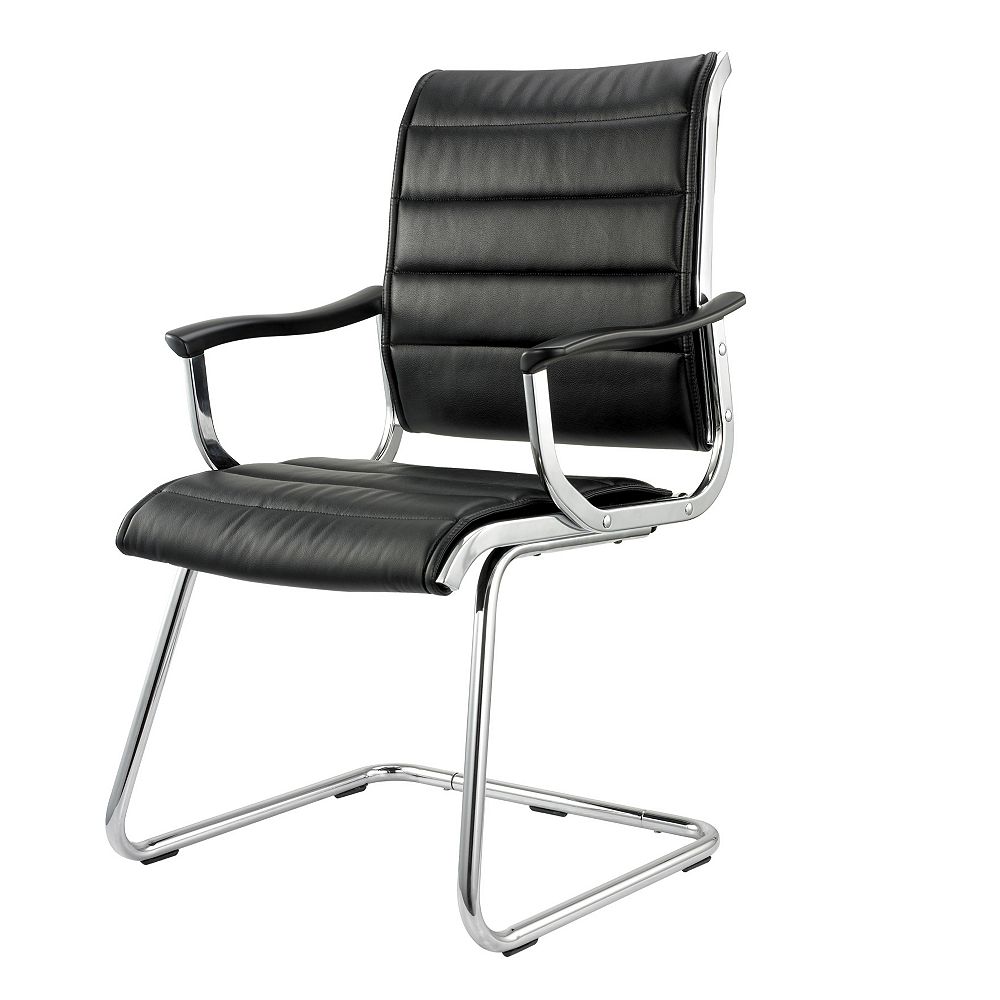 TygerClaw Mid Back Bonded Leather Office Chair | The Home Depot Canada