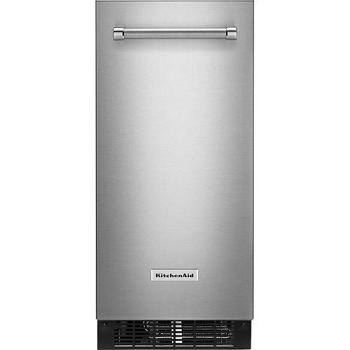 15-inch W 25 lb. Automatic Ice Maker in PrintShield Stainless Steel