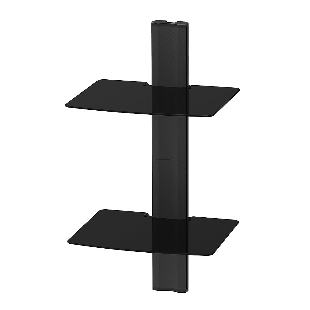 Kanto AVT2 Wall Mounted AV Shelves - 2 | The Home Depot Canada