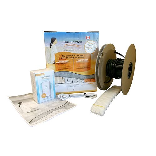 Electric Underfloor Heating Kit -  120V - Covers 10 sq. ft.