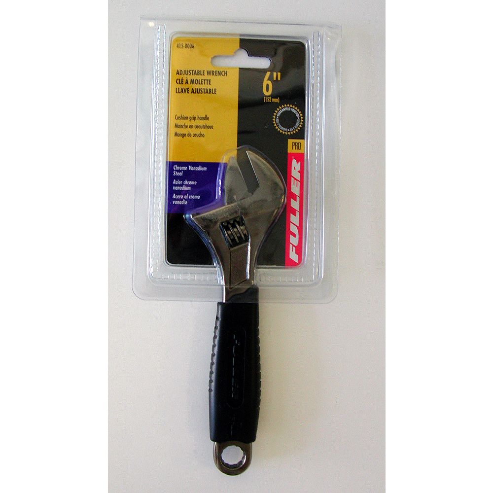 Fuller Pro Series 6-inch Adjustable Wrench with Slim ...