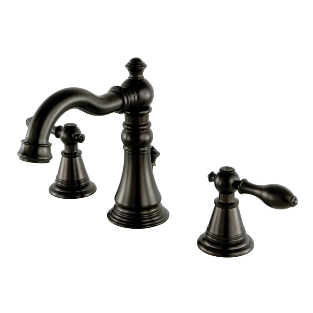 Kingston Brass Classic 8 Inch Widespread 2-Handle High-Arc Bathroom ...