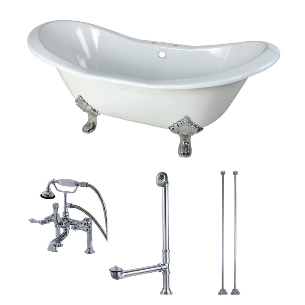 6 foot clawfoot tub