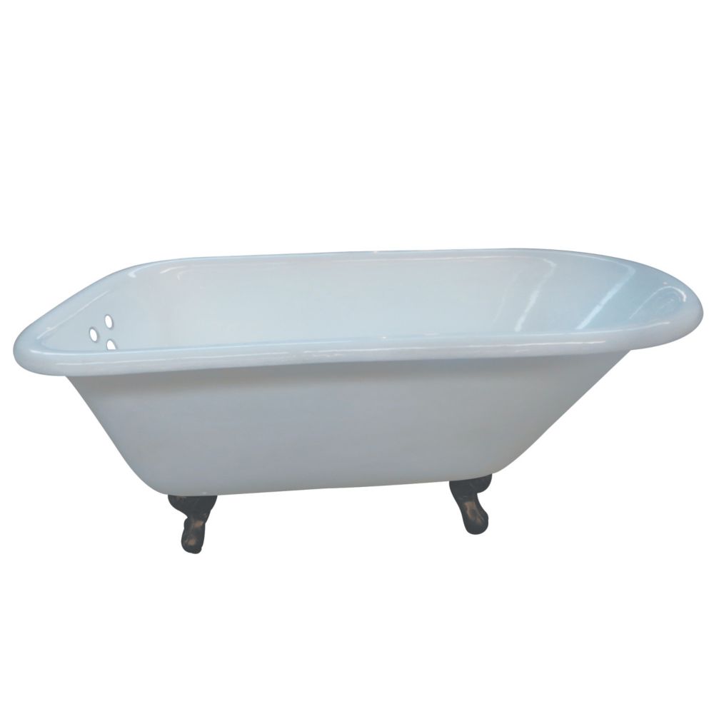 4.5 foot clawfoot tub