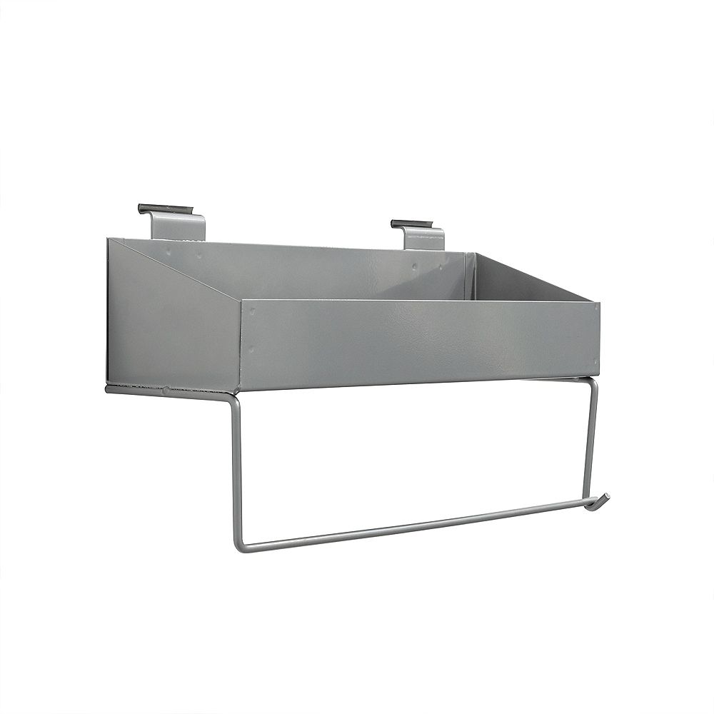 Proslat 1 x Shelf and paper towel holder The Home Depot Canada