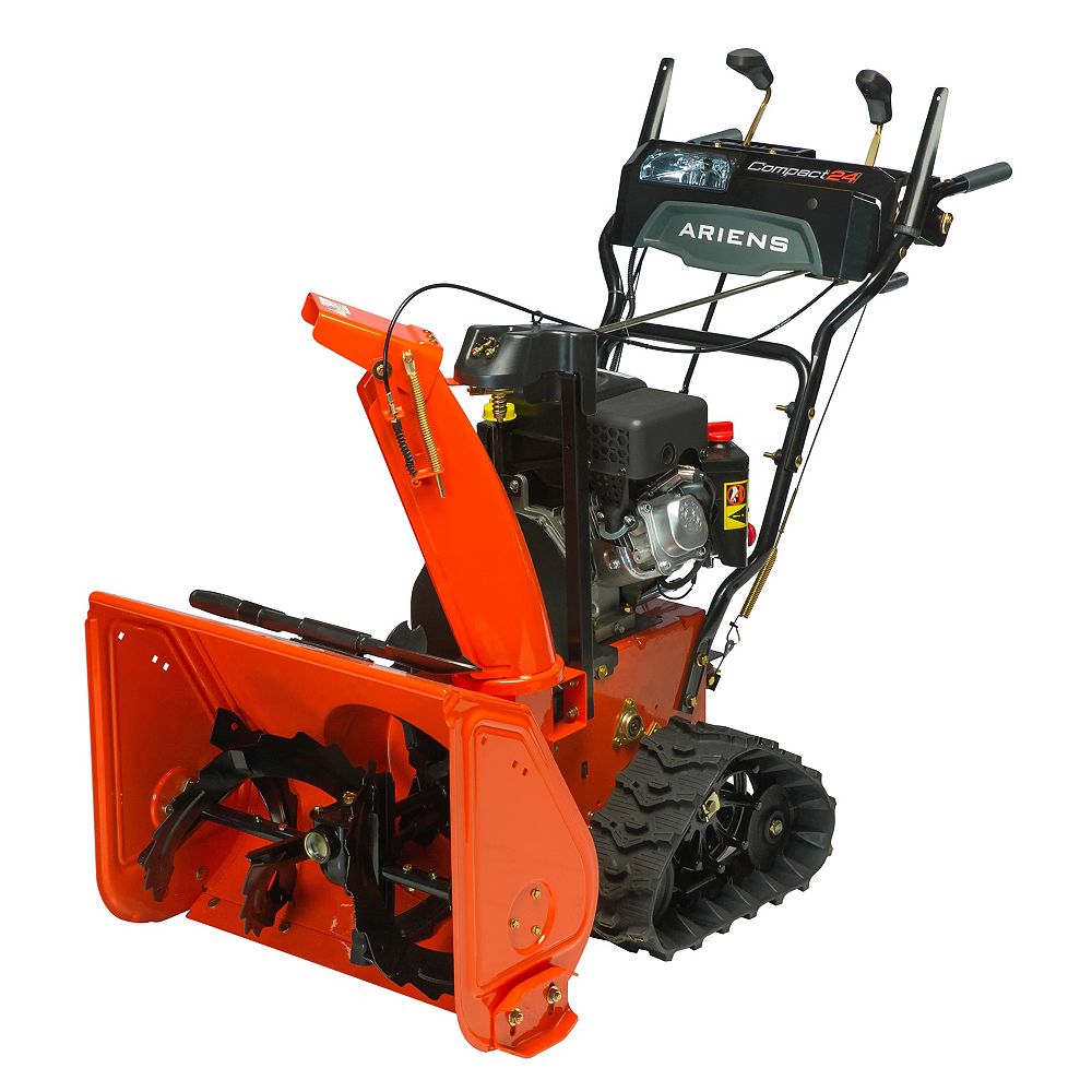 Ariens Compact Track 24 Inch 2 Stage 120v Electric Start Snowblower With 223cc Ariens Ax The Home Depot Canada